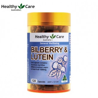 Healthy Care 护眼越橘叶黄素 120粒 Healthy Care 护眼越橘叶黄素 120粒